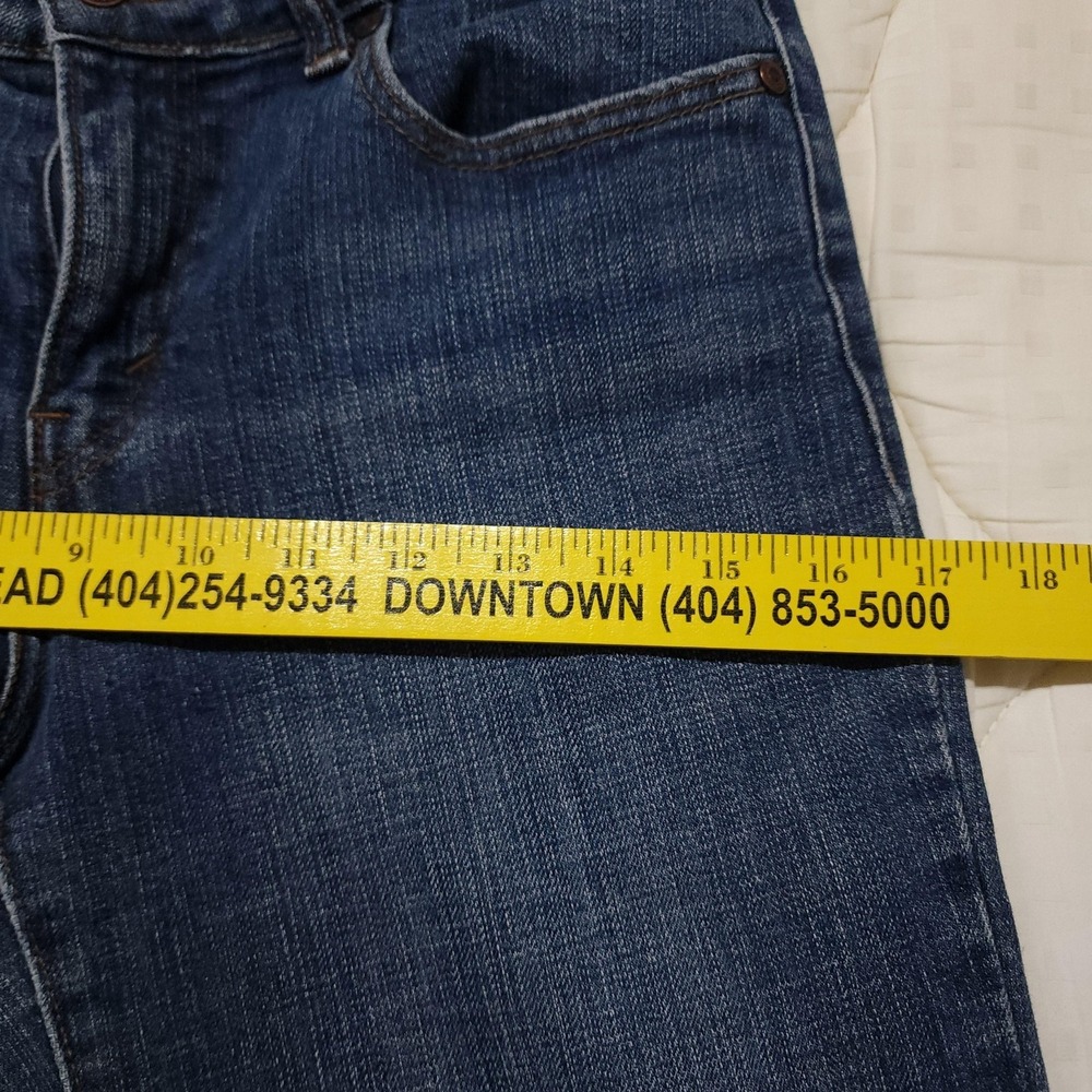 Levis Jeans Womens 8M Blue Mid Rise Skinny Stretch Denim 30x30 Medium Wash - Picture 11 of 15